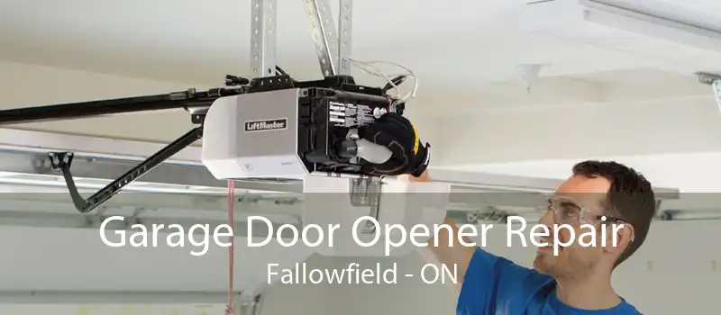 Garage Door Opener Repair Fallowfield - ON
