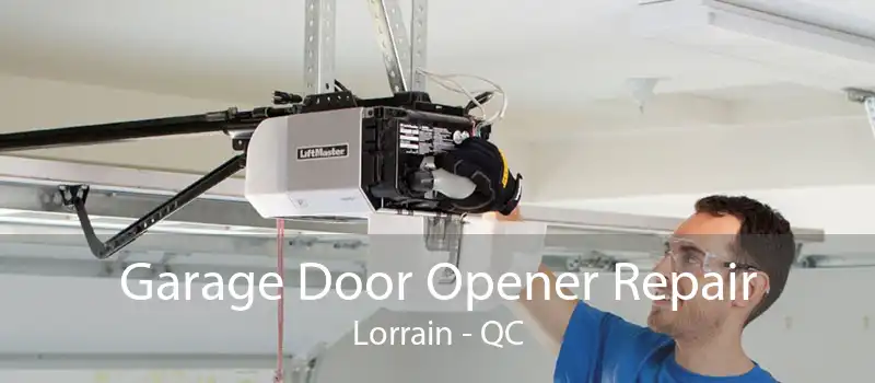 Garage Door Opener Repair Lorrain - QC