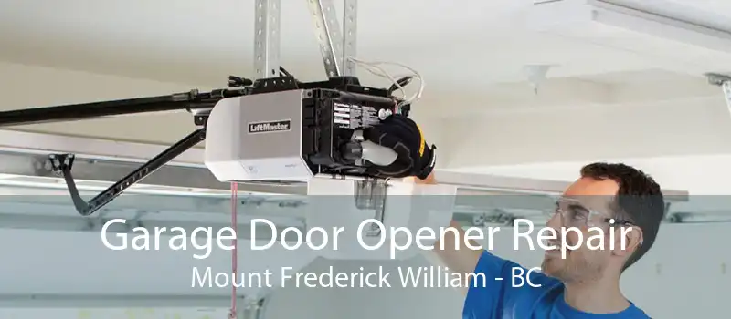 Garage Door Opener Repair Mount Frederick William - BC