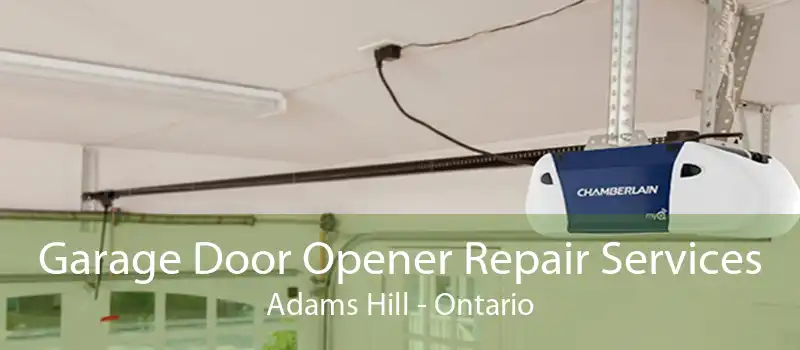 Garage Door Opener Repair Services Adams Hill - Ontario