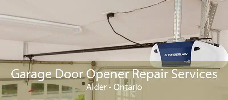 Garage Door Opener Repair Services Alder - Ontario