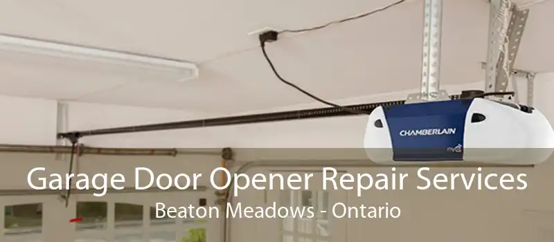 Garage Door Opener Repair Services Beaton Meadows - Ontario