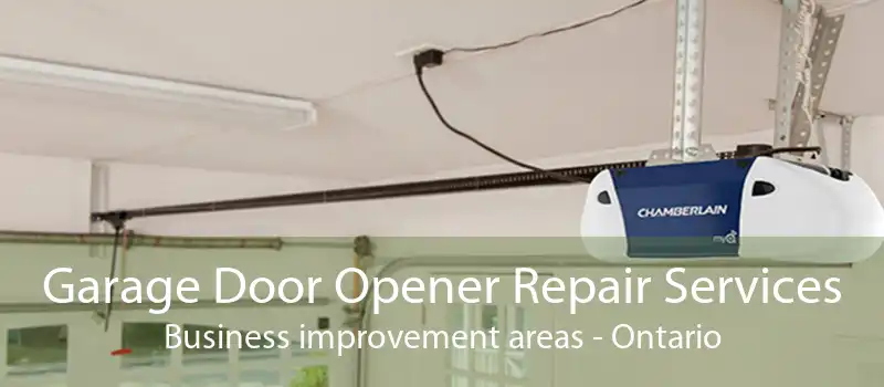 Garage Door Opener Repair Services Business improvement areas - Ontario