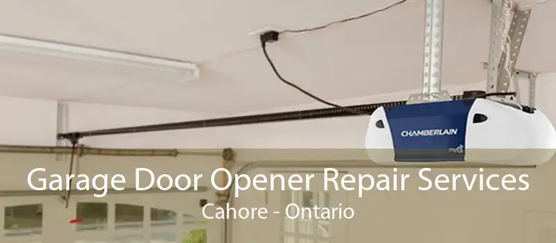 Garage Door Opener Repair Services Cahore - Ontario