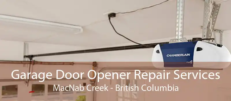 Garage Door Opener Repair Services MacNab Creek - British Columbia