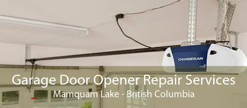 Garage Door Opener Repair Services Mamquam Lake - British Columbia