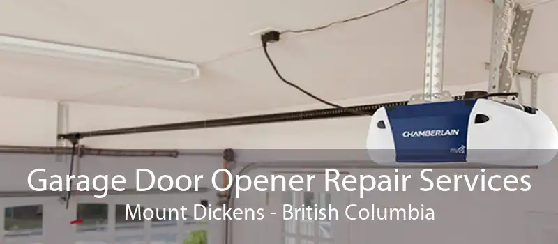 Garage Door Opener Repair Services Mount Dickens - British Columbia