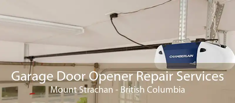 Garage Door Opener Repair Services Mount Strachan - British Columbia