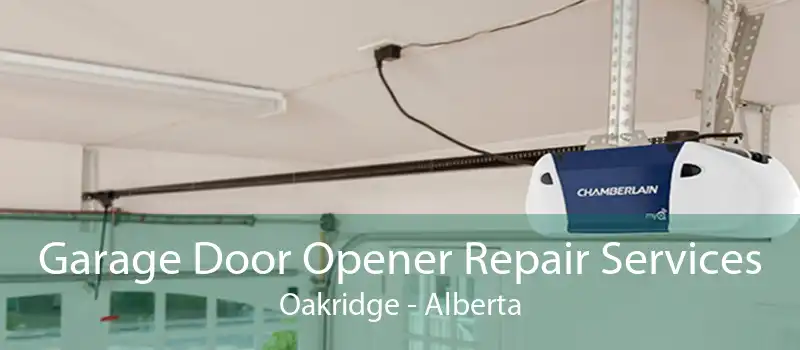 Garage Door Opener Repair Services Oakridge - Alberta