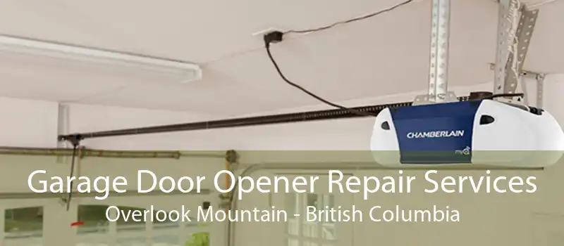 Garage Door Opener Repair Services Overlook Mountain - British Columbia