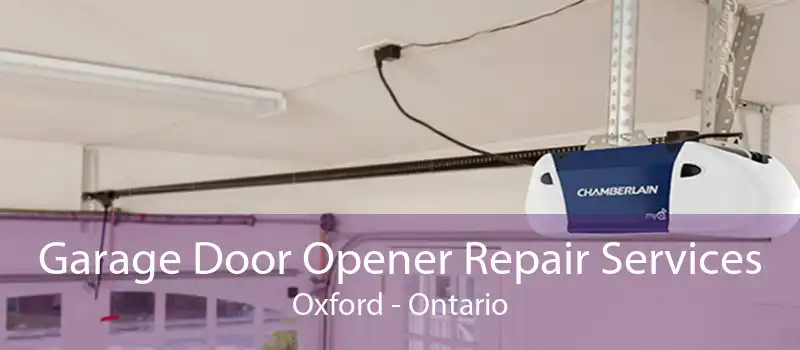 Garage Door Opener Repair Services Oxford - Ontario