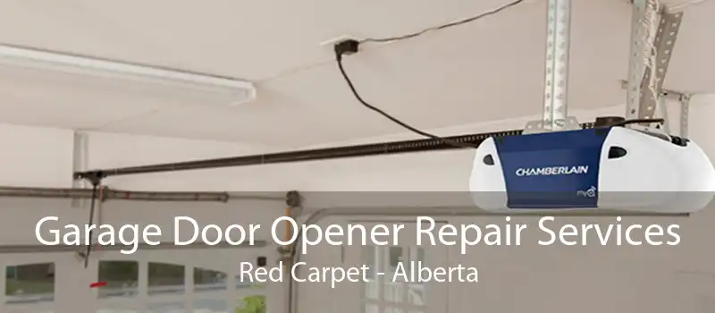 Garage Door Opener Repair Services Red Carpet - Alberta