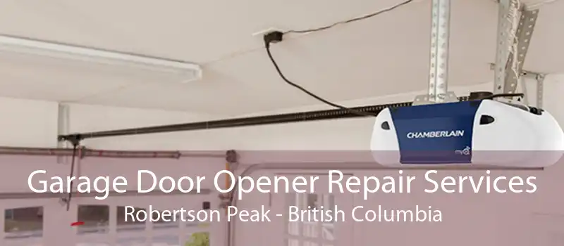 Garage Door Opener Repair Services Robertson Peak - British Columbia