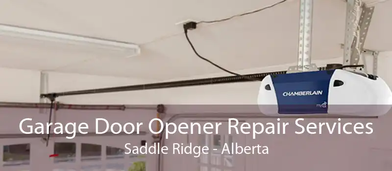 Garage Door Opener Repair Services Saddle Ridge - Alberta