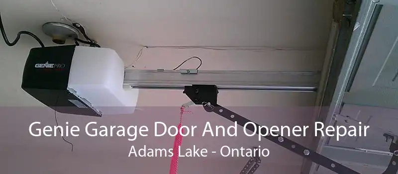 Genie Garage Door And Opener Repair Adams Lake - Ontario