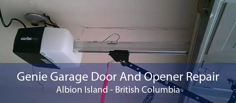 Genie Garage Door And Opener Repair Albion Island - British Columbia