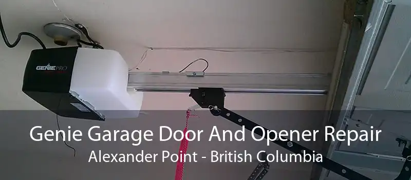 Genie Garage Door And Opener Repair Alexander Point - British Columbia