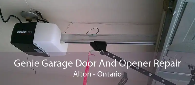 Genie Garage Door And Opener Repair Alton - Ontario