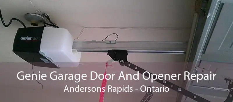 Genie Garage Door And Opener Repair Andersons Rapids - Ontario