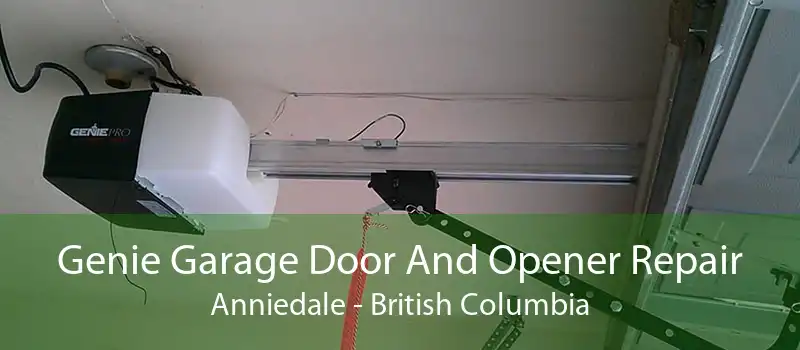 Genie Garage Door And Opener Repair Anniedale - British Columbia