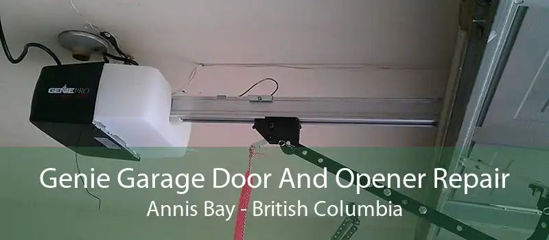 Genie Garage Door And Opener Repair Annis Bay - British Columbia