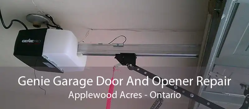 Genie Garage Door And Opener Repair Applewood Acres - Ontario