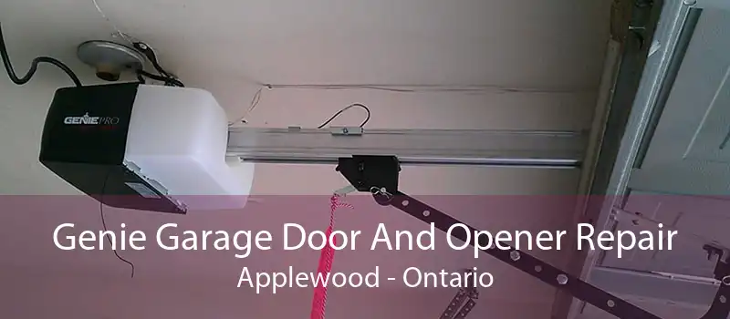Genie Garage Door And Opener Repair Applewood - Ontario