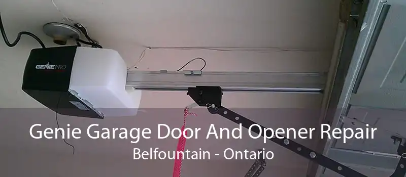 Genie Garage Door And Opener Repair Belfountain - Ontario
