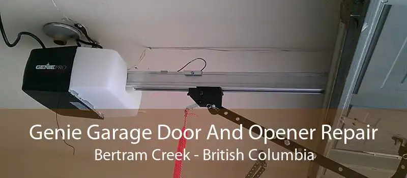 Genie Garage Door And Opener Repair Bertram Creek - British Columbia
