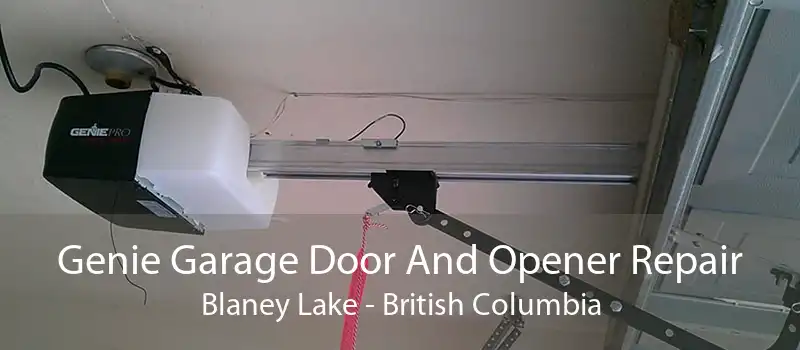 Genie Garage Door And Opener Repair Blaney Lake - British Columbia