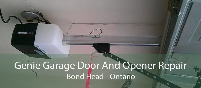 Genie Garage Door And Opener Repair Bond Head - Ontario