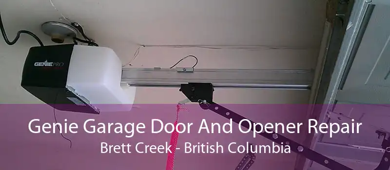 Genie Garage Door And Opener Repair Brett Creek - British Columbia