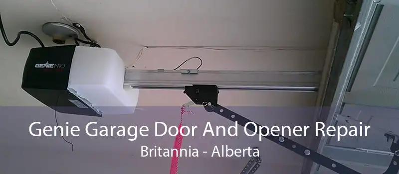Genie Garage Door And Opener Repair Britannia - Alberta