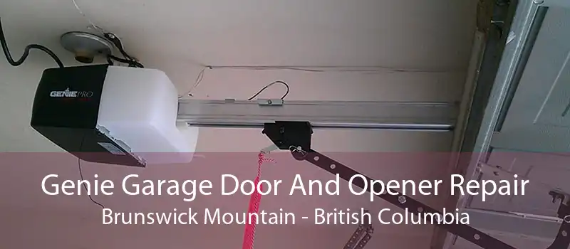 Genie Garage Door And Opener Repair Brunswick Mountain - British Columbia