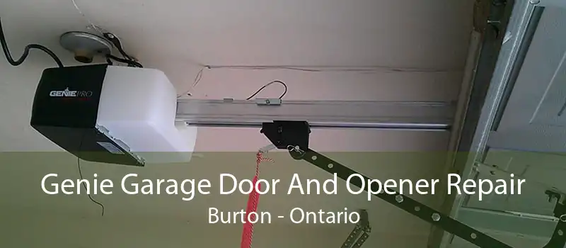 Genie Garage Door And Opener Repair Burton - Ontario