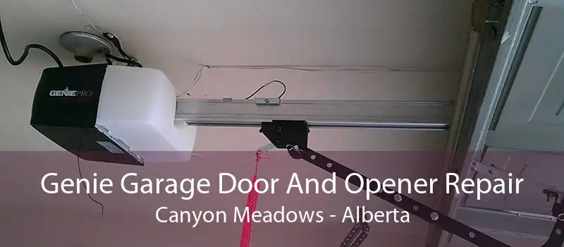 Genie Garage Door And Opener Repair Canyon Meadows - Alberta