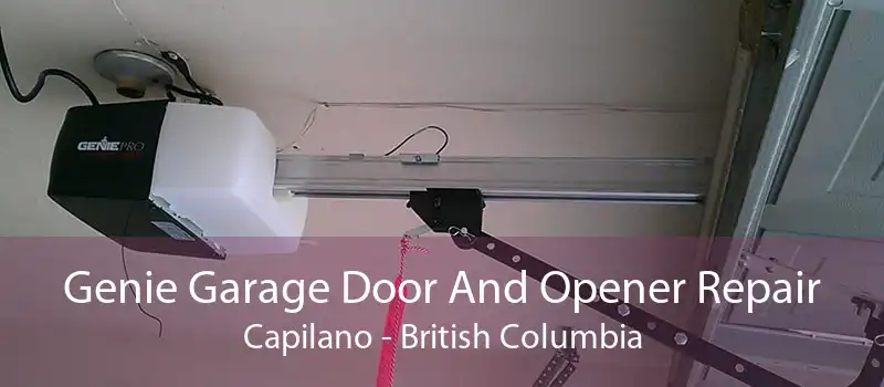Genie Garage Door And Opener Repair Capilano - British Columbia
