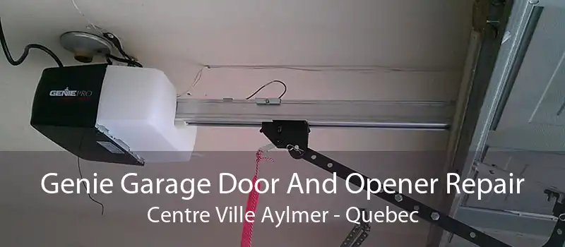 Genie Garage Door And Opener Repair Centre Ville Aylmer - Quebec