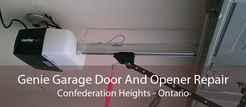 Genie Garage Door And Opener Repair Confederation Heights - Ontario