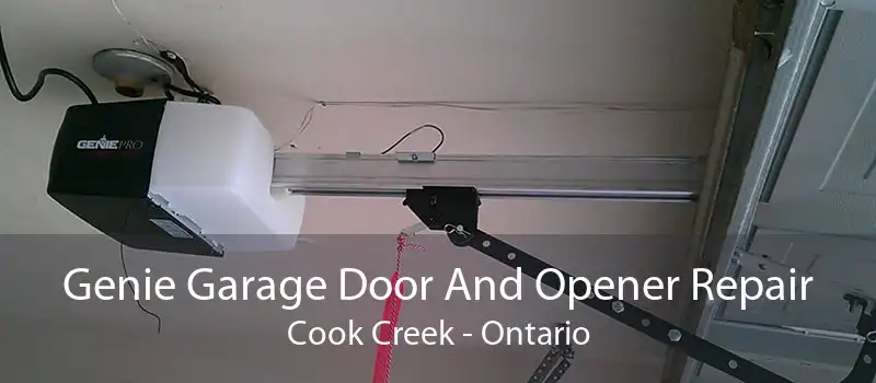 Genie Garage Door And Opener Repair Cook Creek - Ontario