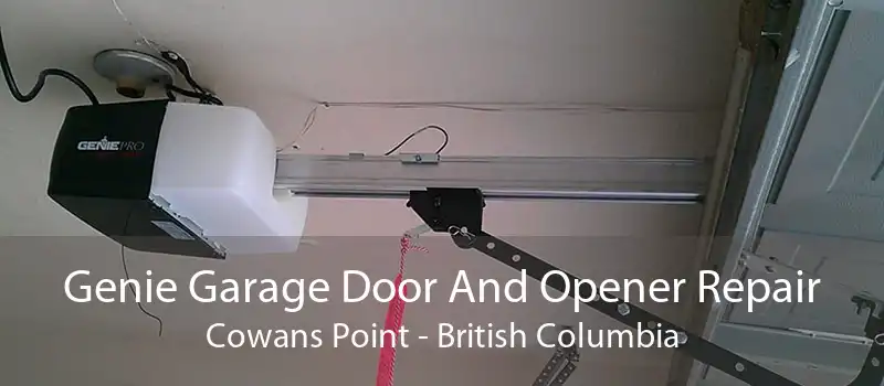Genie Garage Door And Opener Repair Cowans Point - British Columbia