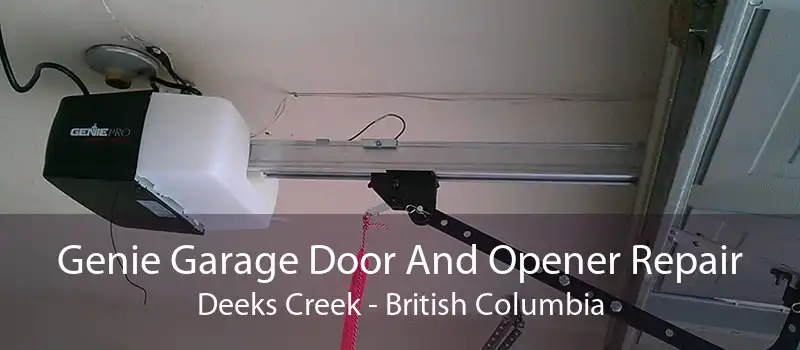 Genie Garage Door And Opener Repair Deeks Creek - British Columbia