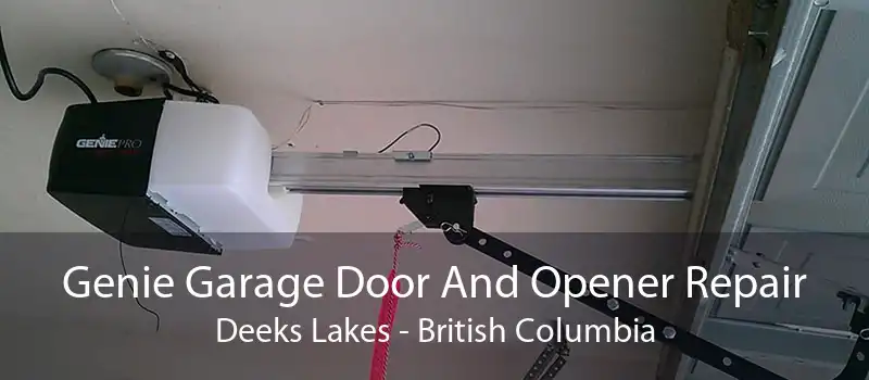 Genie Garage Door And Opener Repair Deeks Lakes - British Columbia