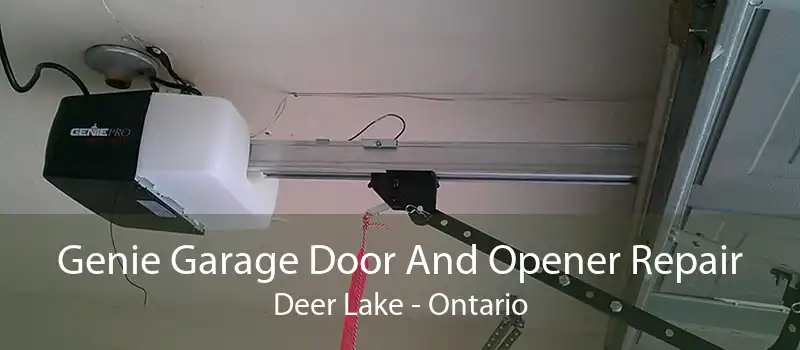 Genie Garage Door And Opener Repair Deer Lake - Ontario
