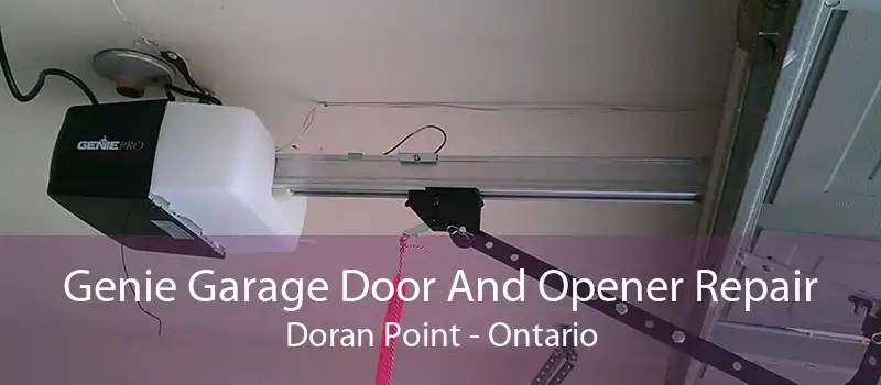Genie Garage Door And Opener Repair Doran Point - Ontario