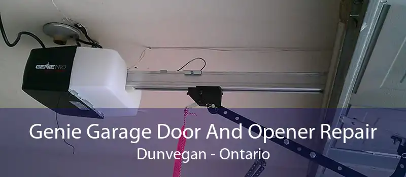 Genie Garage Door And Opener Repair Dunvegan - Ontario