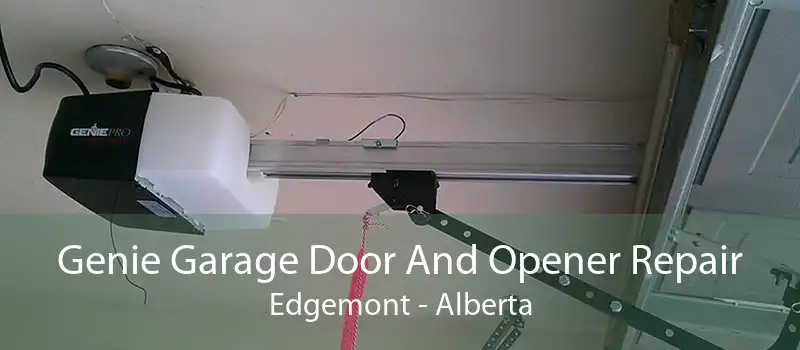 Genie Garage Door And Opener Repair Edgemont - Alberta