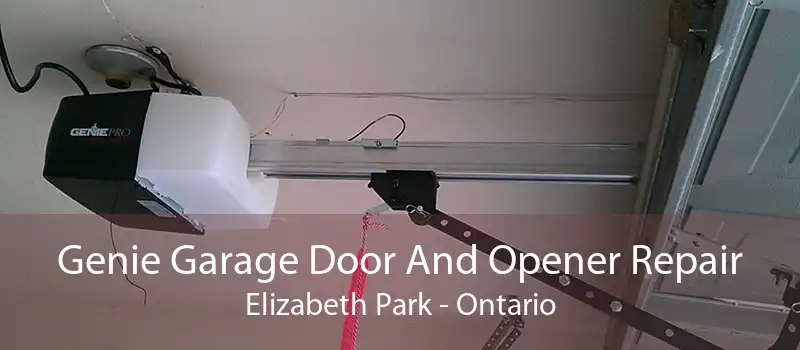 Genie Garage Door And Opener Repair Elizabeth Park - Ontario