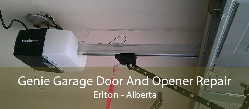 Genie Garage Door And Opener Repair Erlton - Alberta