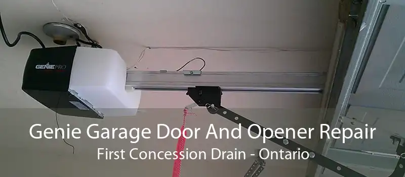 Genie Garage Door And Opener Repair First Concession Drain - Ontario